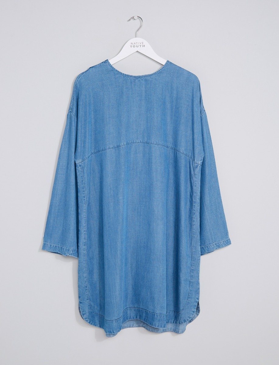 Women's Denim Zora Dress - Indigo | Dresses