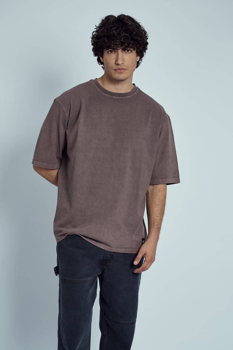 AMELL ACID WASHED RELAXED FIT T-SHIRT