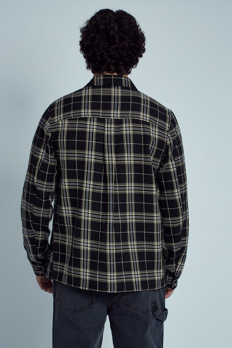 BRONWYN HEAVYWEIGHT CHECK OVERSHIRT