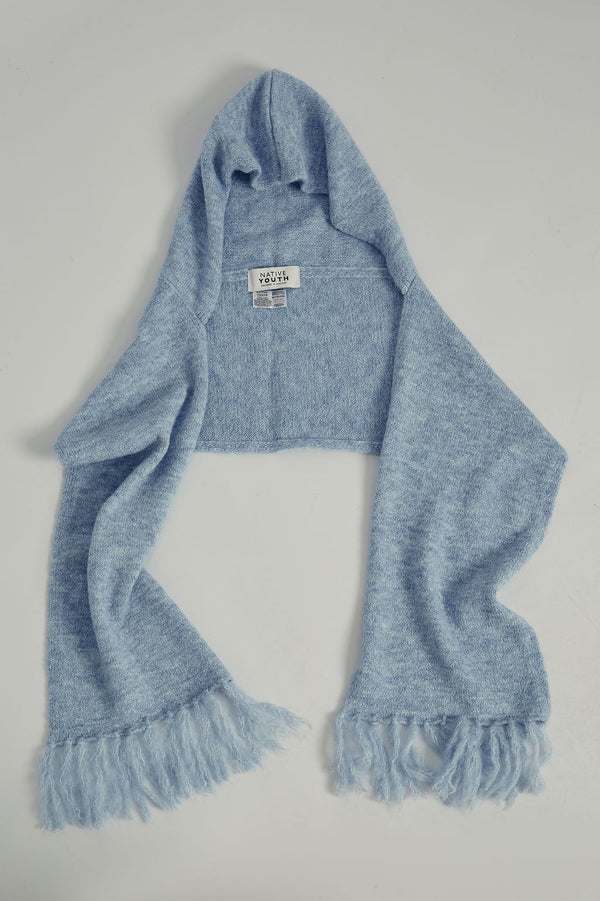 SOFT SCARF IN BLUE