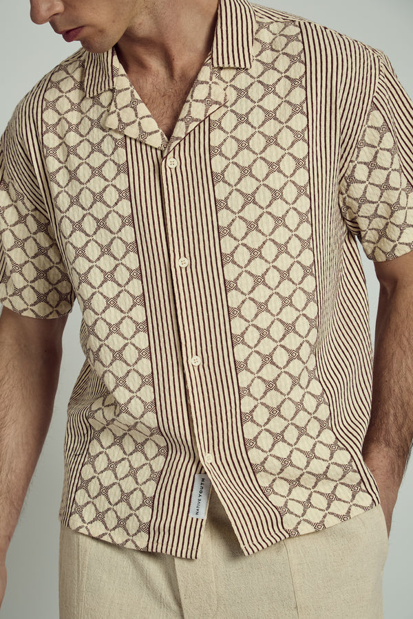 KINSLEY BOXY PRINTED SHIRT