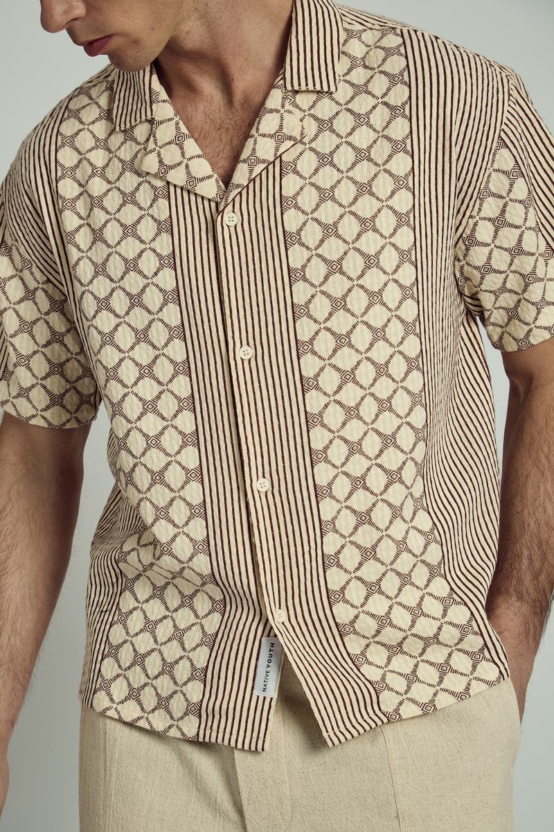 KINSLEY BOXY PRINTED SHIRT
