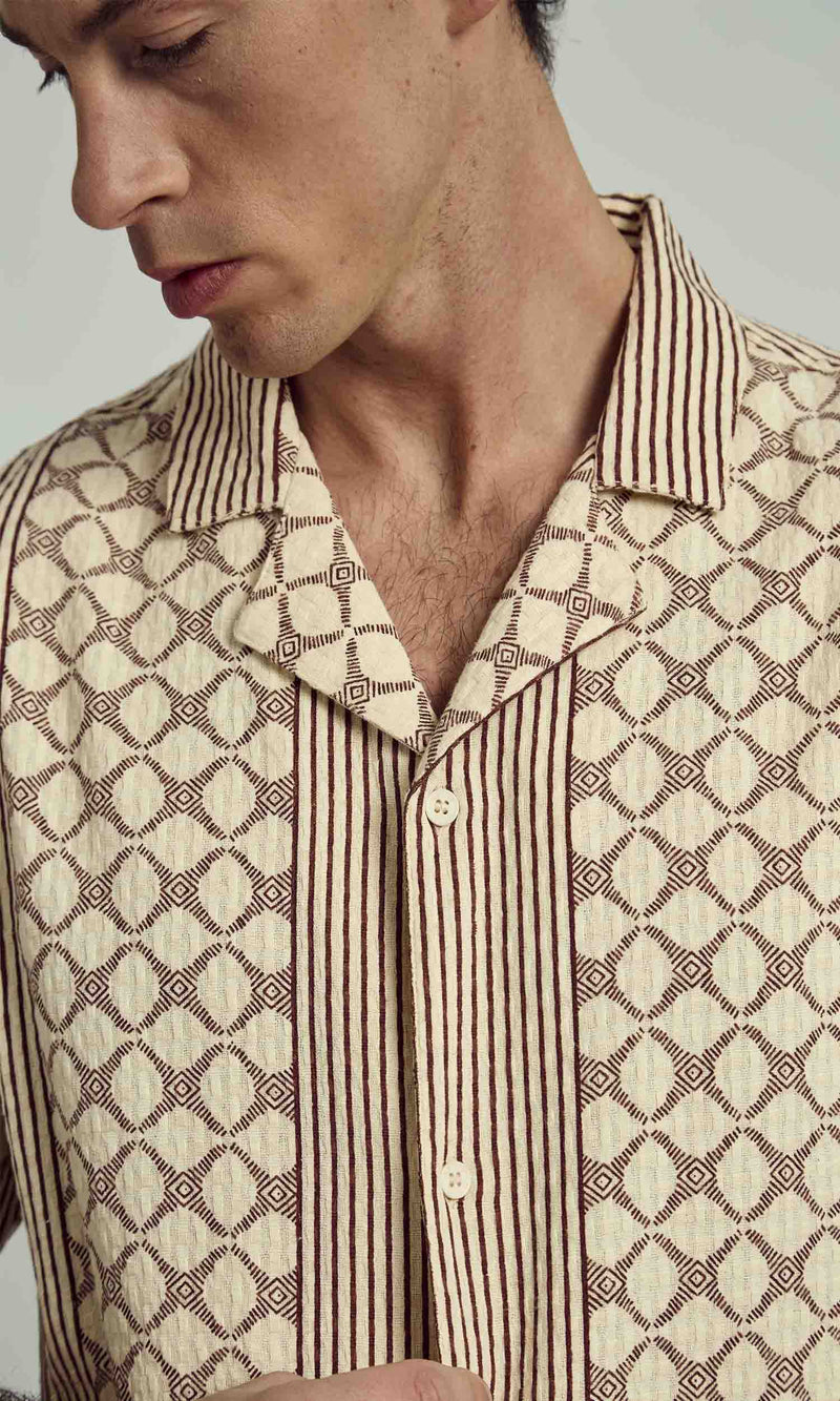 KINSLEY BOXY PRINTED SHIRT