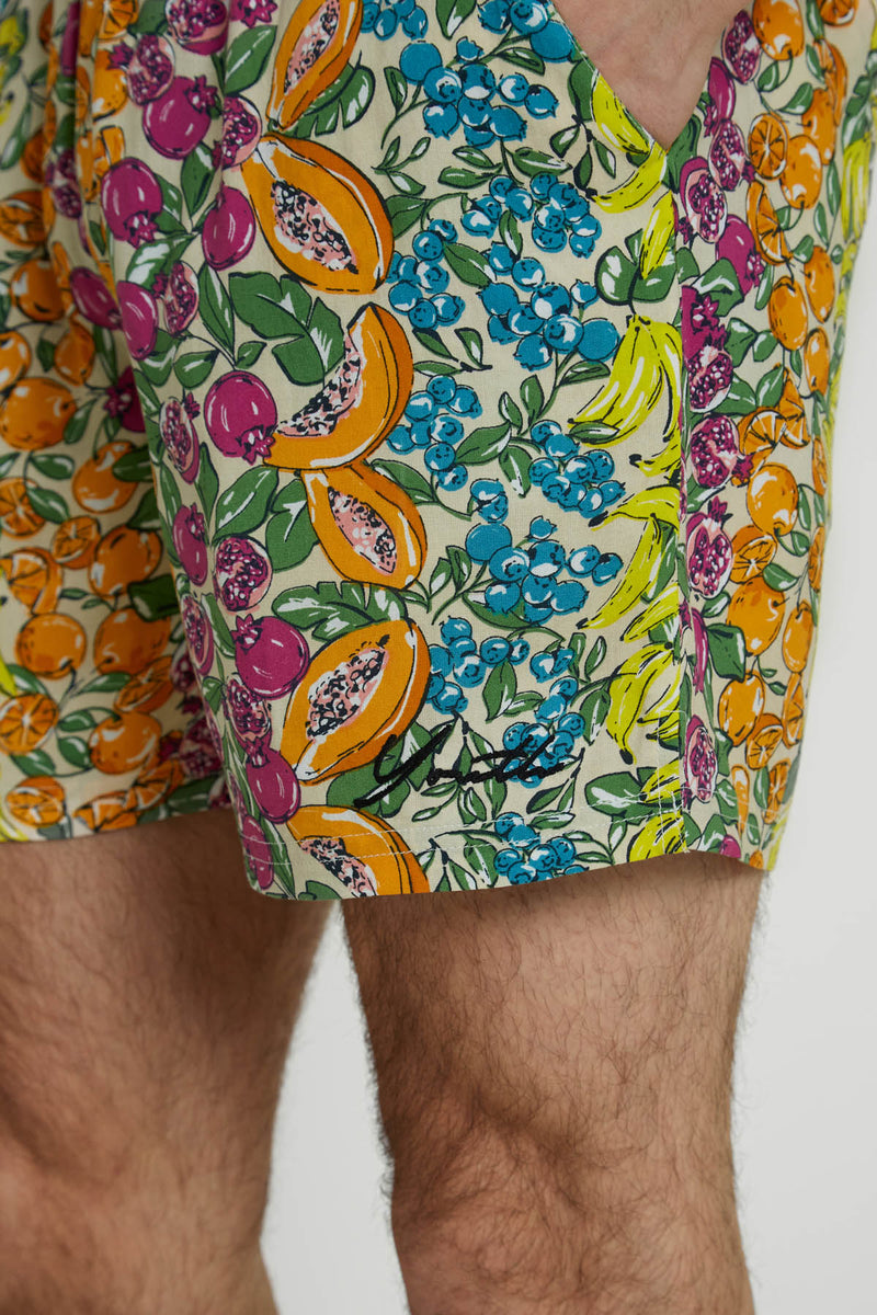 ETAERIO PRINTED SHORT