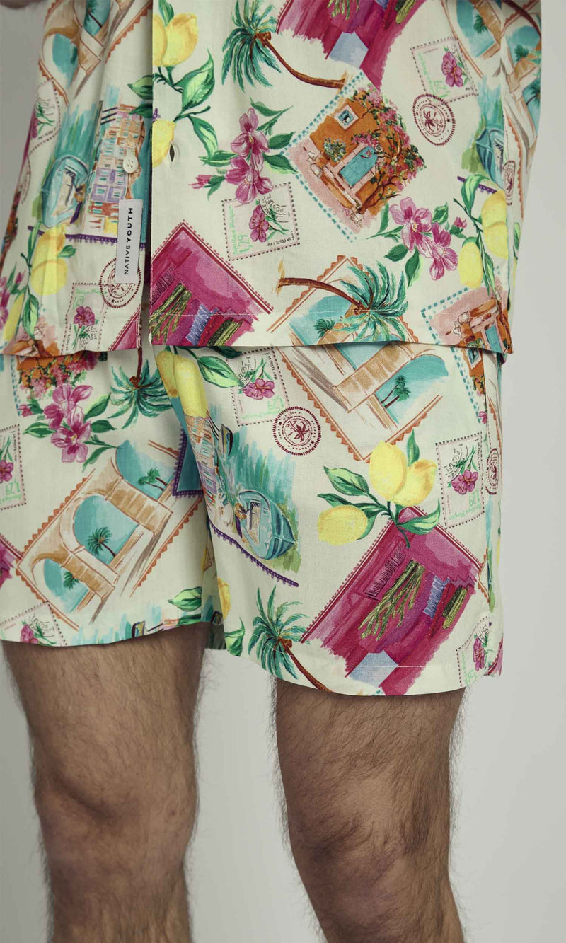 SUMMERSCATTER PRINTED SHORT