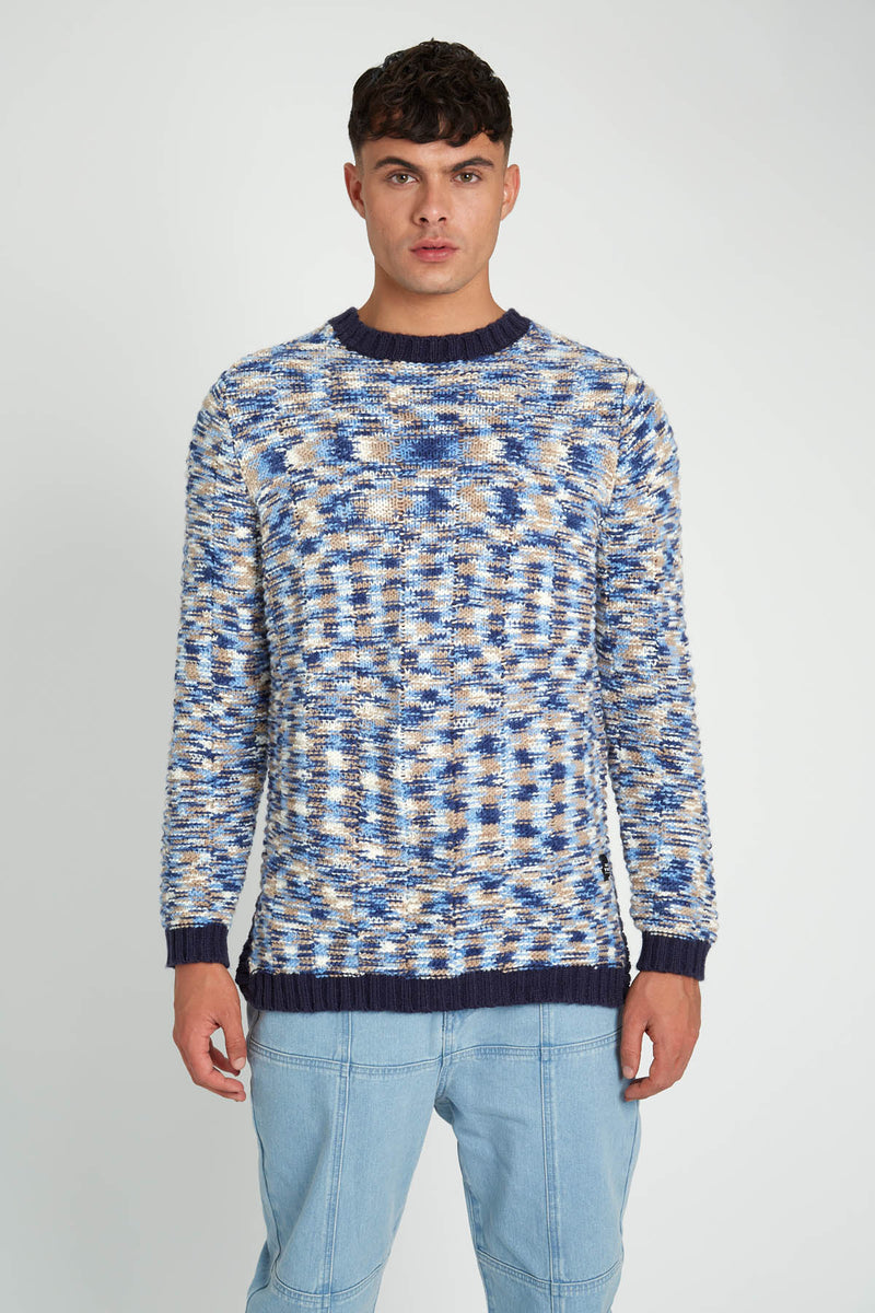CYPHER KNITTED SPACE DYE JUMPER