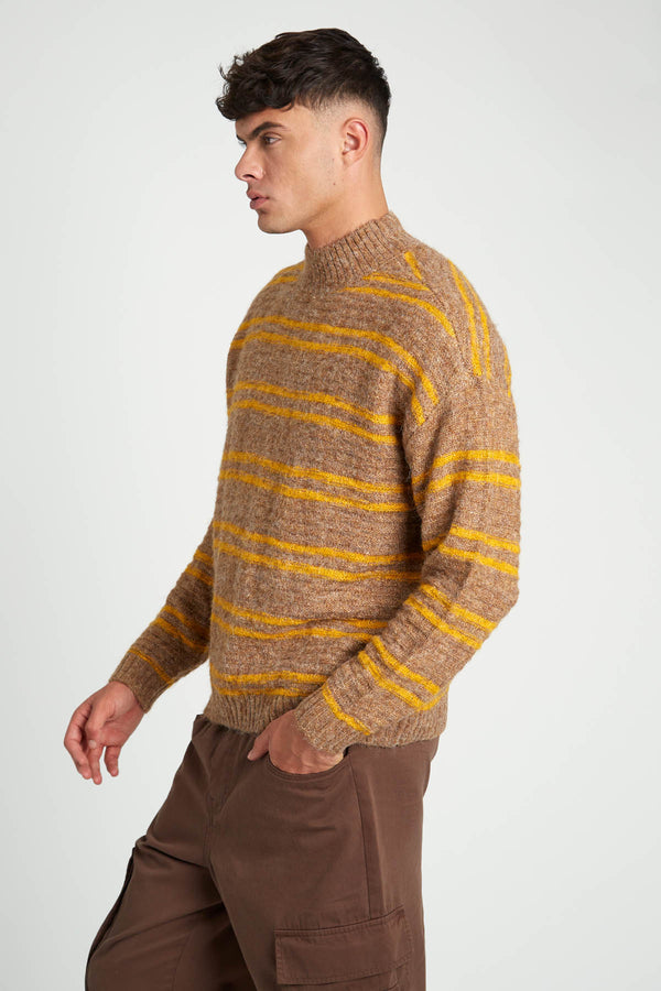 WITWER OVERSIZED FIT STRIPED KNITTED JUMPER