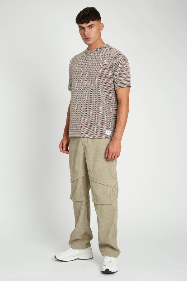 CARVER RELAXED FIT JACQUARD T-SHIRT