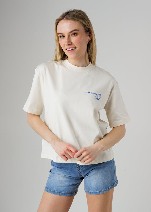 UNISEX GRAPHIC TEE WITH BACK DETAIL – Native Youth