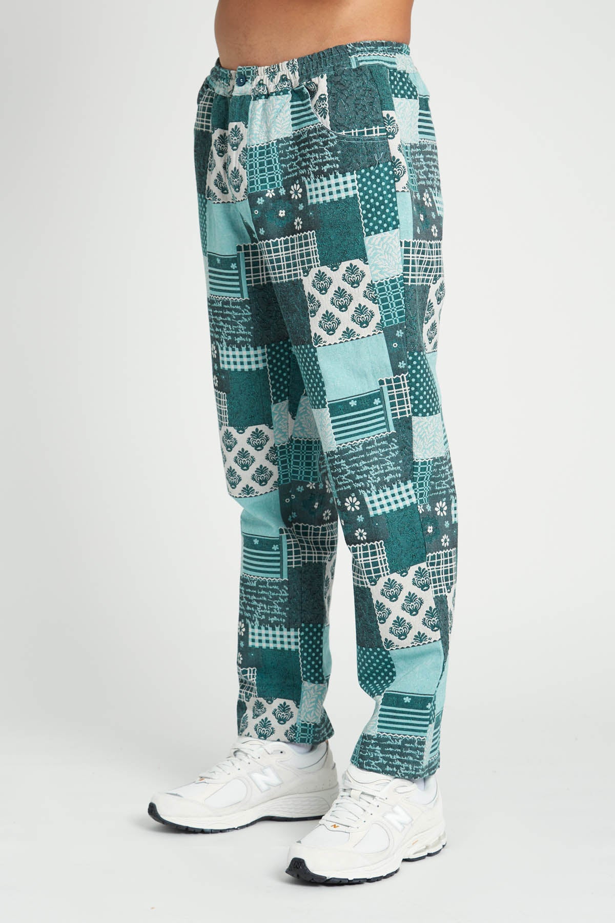 MUNRO PATCHWORK JACQUARD TROUSER – Native Youth