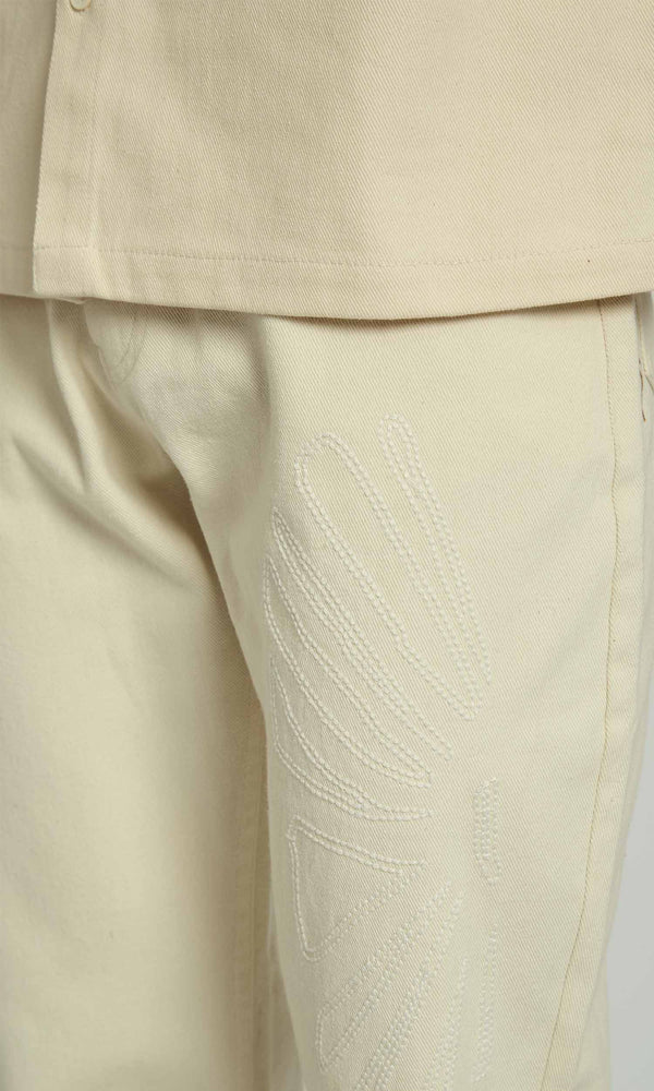 HERBERS EMBROIDERY DENIM TROUSER