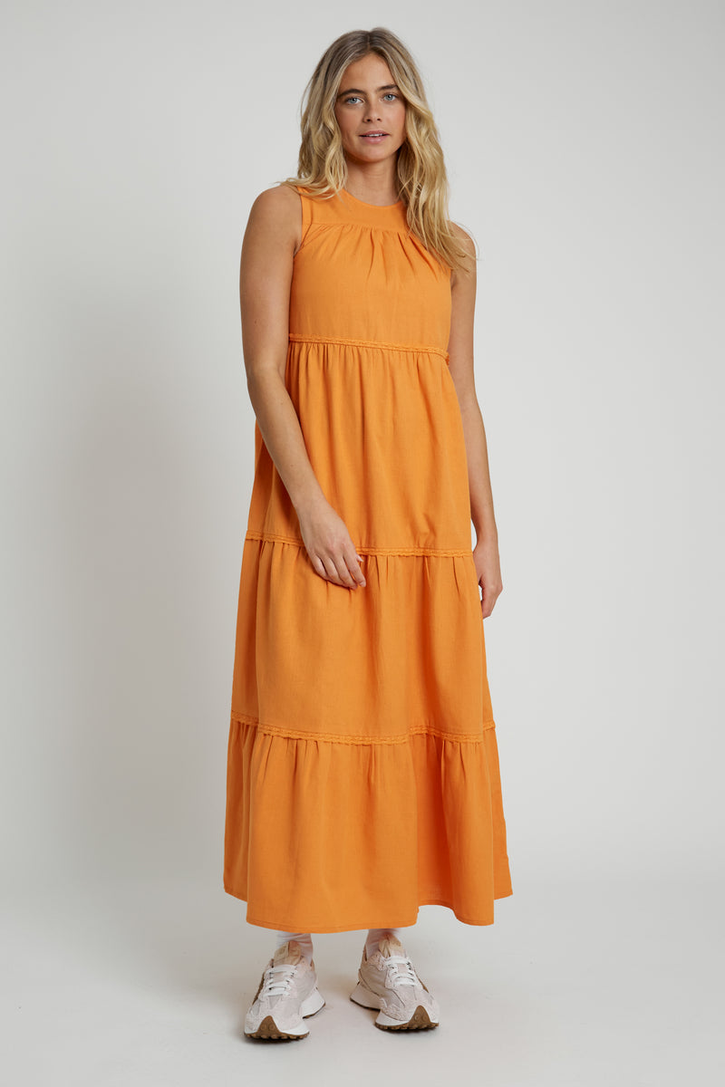 CITRI LINEN MAXI DRESS