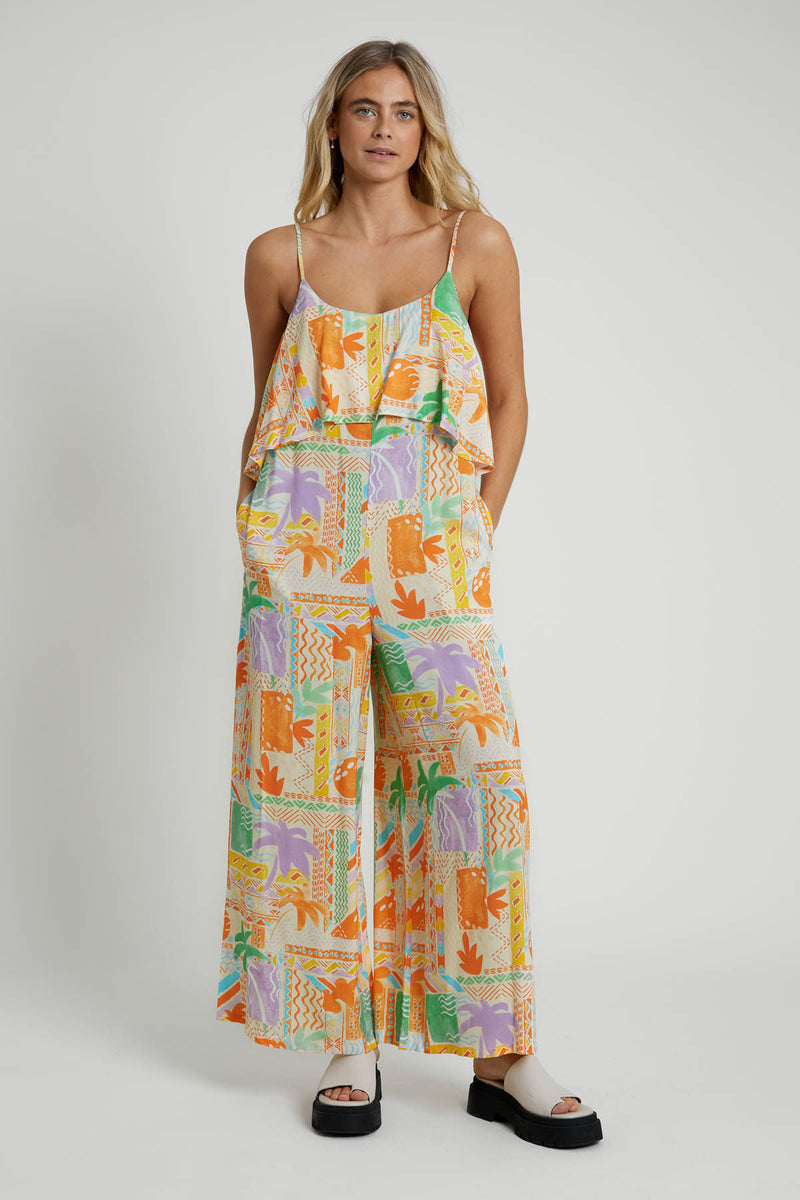 RICO PRINTED JUMPSUIT