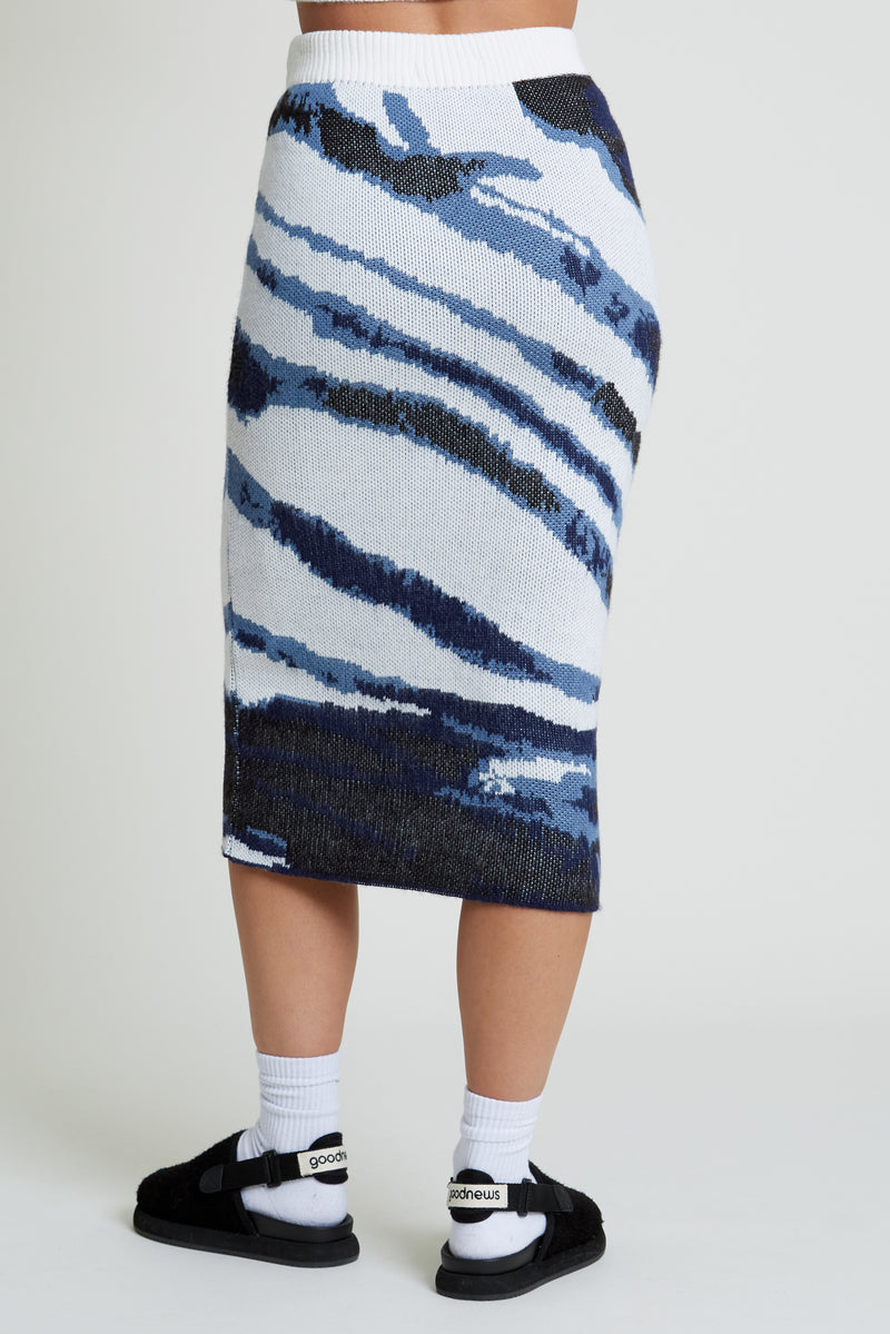 WAVELET KNIT SKIRT