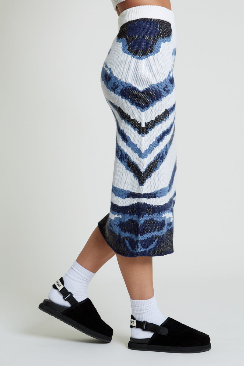 WAVELET KNIT SKIRT