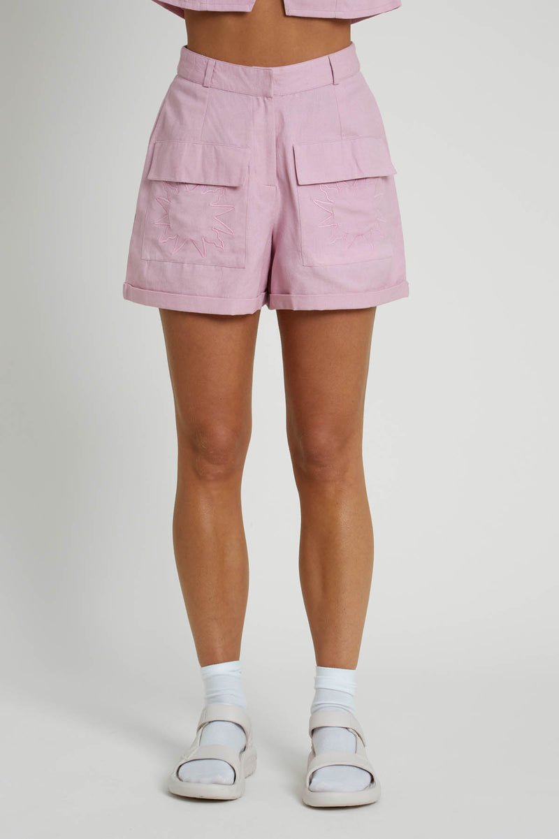 PRITA LINEN SHORT