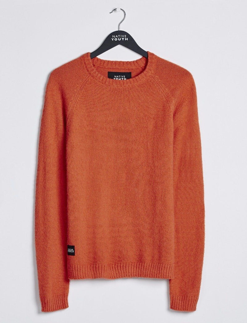 Rust Altitude Knitted Jumper